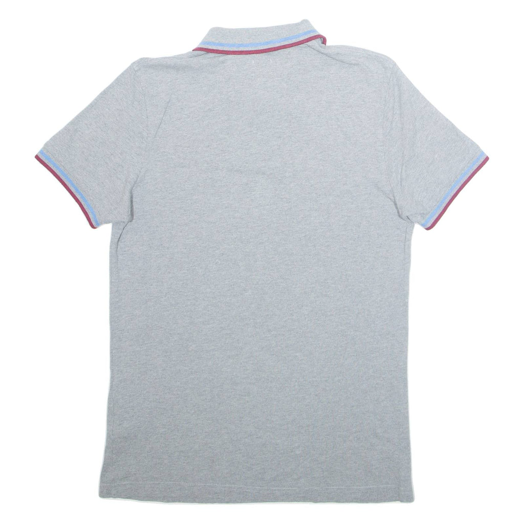 PRETTY GREEN Mens Polo Shirt Grey S
