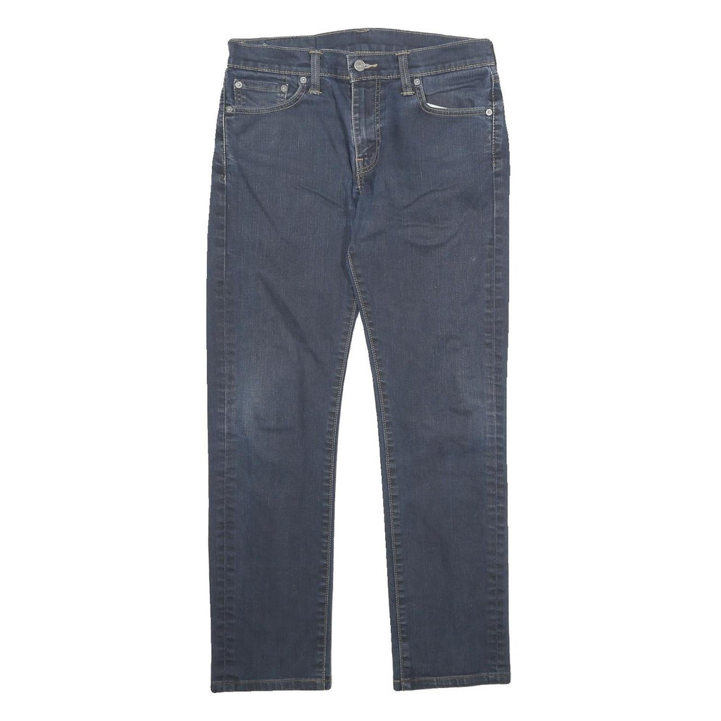 LEVI'S 511 Mens Slim Blue Denim Medium W30 L32 Stretch Cotton Blend Zip Jeans