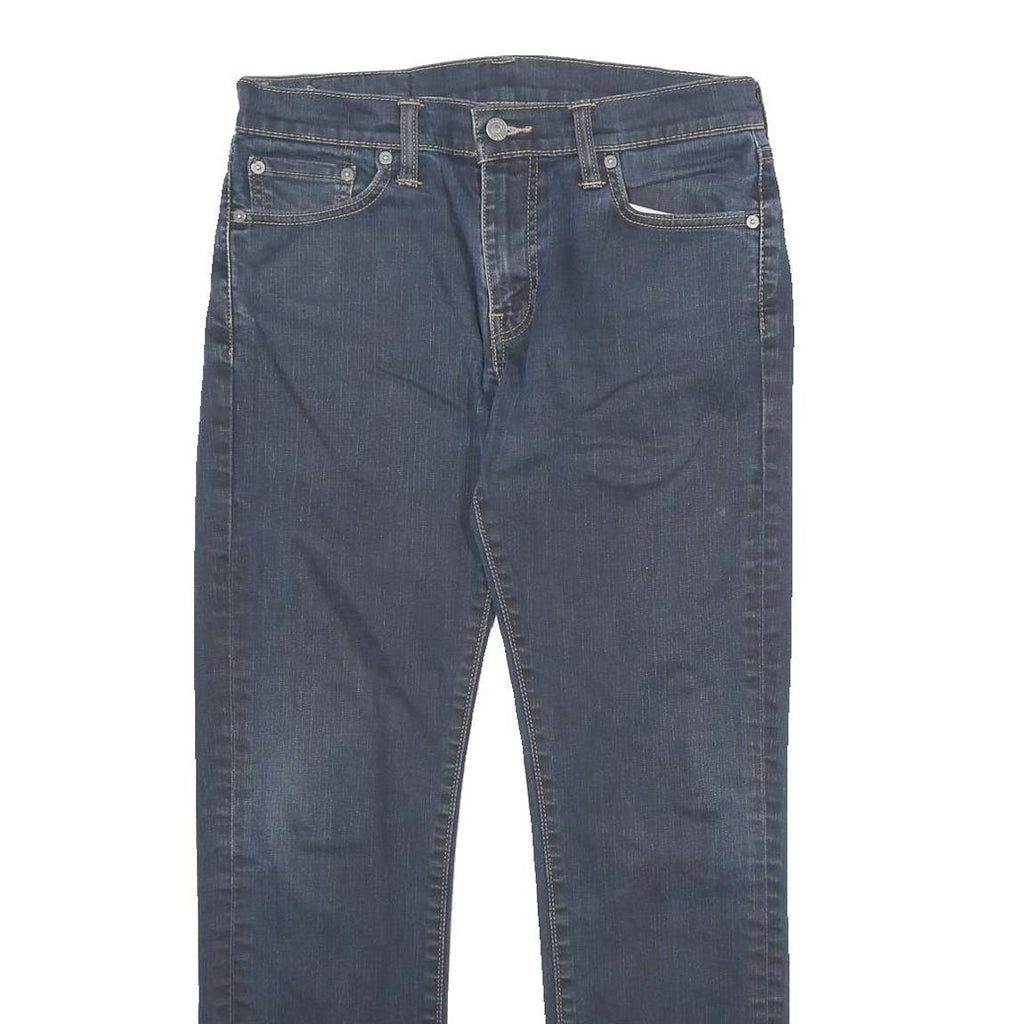 LEVI'S 511 Mens Slim Blue Denim Medium W30 L32 Stretch Cotton Blend Zip Jeans