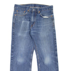 LEVI'S 505 Jeans Mens Blue Regular Straight Stone Wash W31 L26