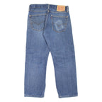 LEVI'S 505 Jeans Mens Blue Regular Straight Stone Wash W31 L26