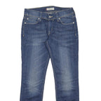 LEVI'S 571 Womens Jeans Blue Slim Skinny Denim Medium W30 L30 Classic Stylish