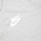 NIKE Mens Grey Short Sleeve Plain Cotton Polo Shirt S Classic Logo Casual Wear