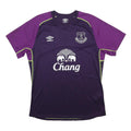 UMBRO Mens Purple Everton 2014-15 Lukaku 10 Football Training Shirt L