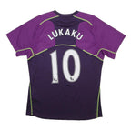 UMBRO Mens Purple Everton 2014-15 Lukaku 10 Football Training Shirt L