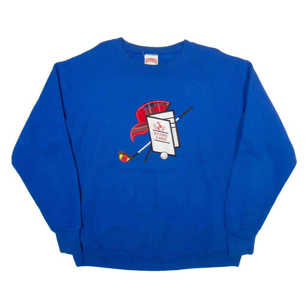 NUTMEG Mens Sweatshirt Blue L