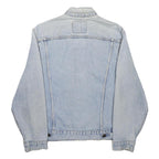 LEVI'S Mens Blue Denim Button Jacket S Cotton Classic Fit Vintage Casual