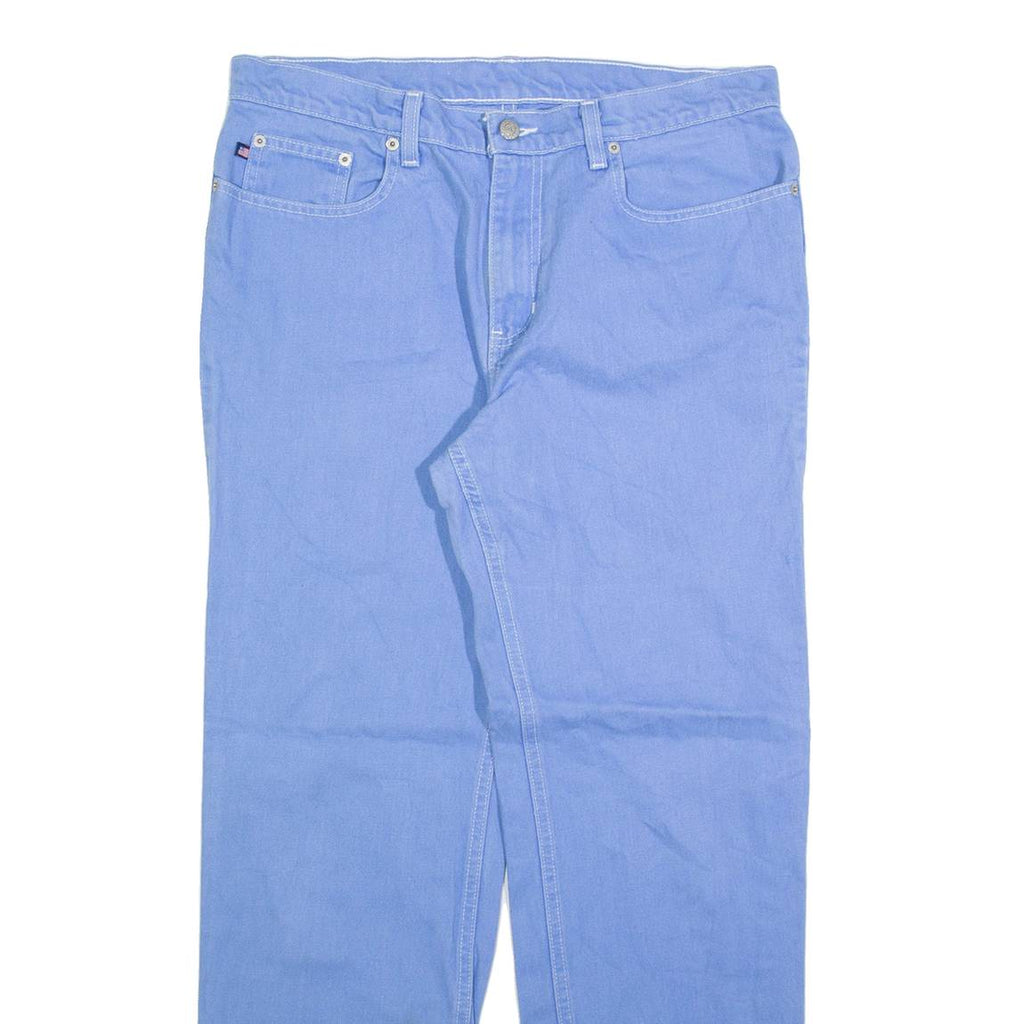 POLO RALPH LAUREN Womens Jeans Blue Regular Straight W32 L30