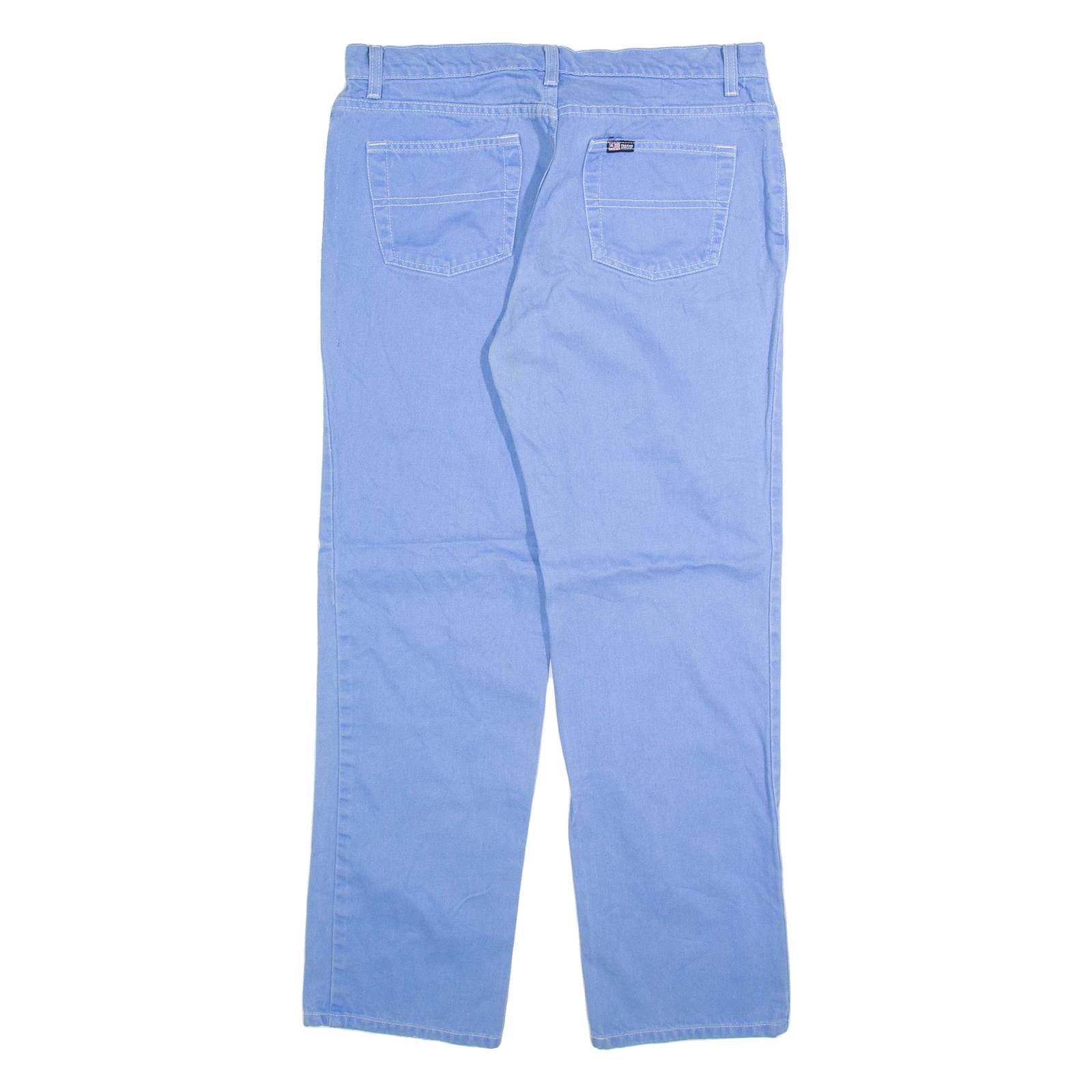 POLO RALPH LAUREN Womens Jeans Blue Regular Straight W32 L30