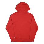CHAMPION Mens Red Hoodie M Cotton Blend Pullover Drawstring Hood Casual