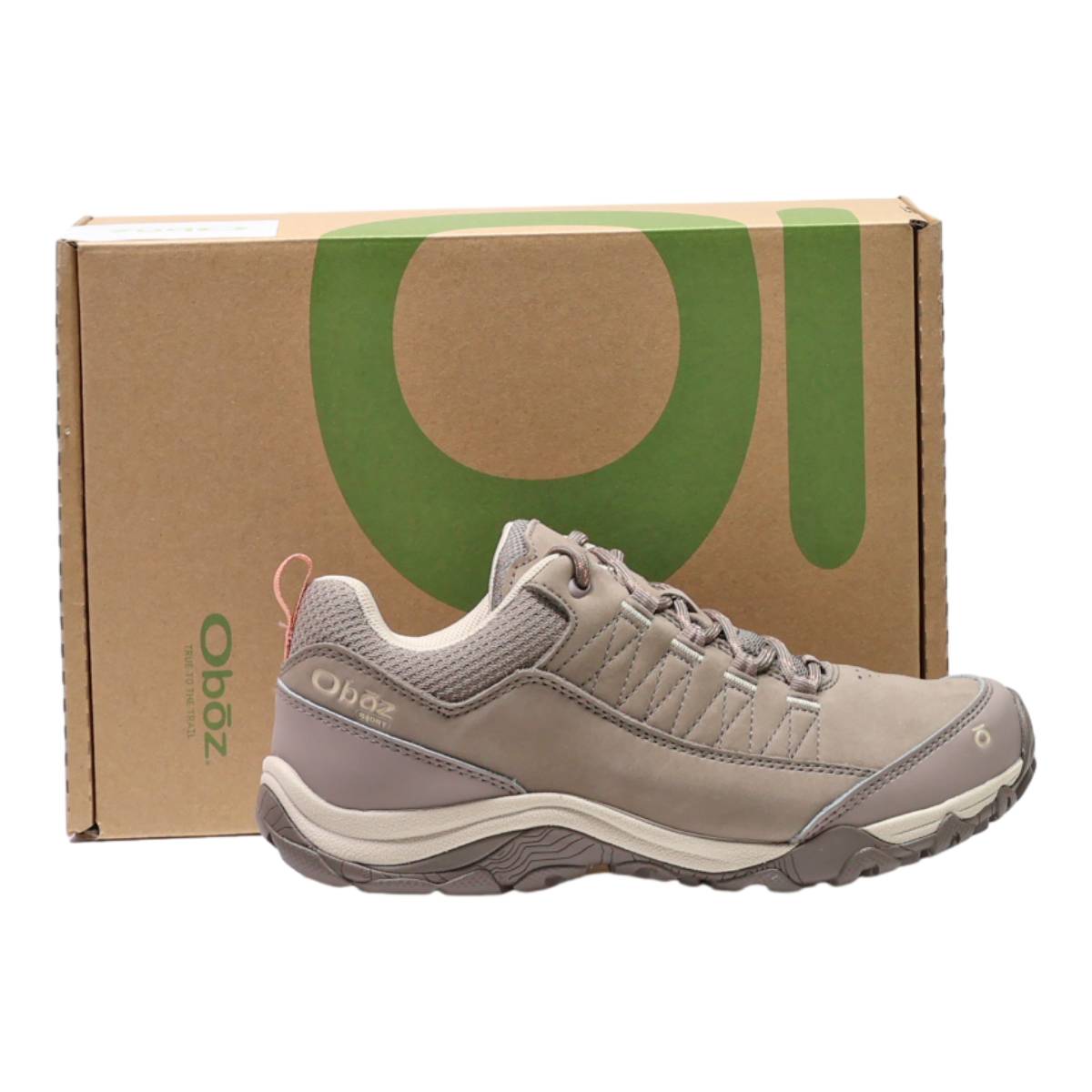 OBOZ Walking Shoes Grey Synthetic Womens UK 4.5