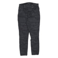 DKNY Womens Black Slim Skinny Denim Cotton Blend W29 L26 Camouflage Print Jeans