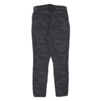 DKNY Womens Black Slim Skinny Denim Cotton Blend W29 L26 Camouflage Print Jeans