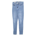 LEVI'S Big E 310 Womens Jeans Black Regular Skinny Stone Wash W26 L30