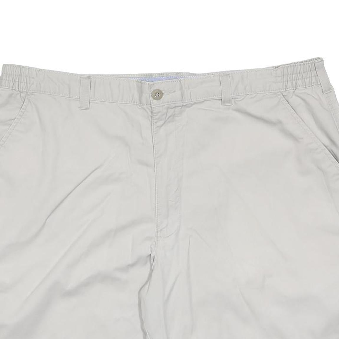 BLUE HARBOUR Mens Shorts Beige Casual Plain M W38 Lightweight Cotton Blend