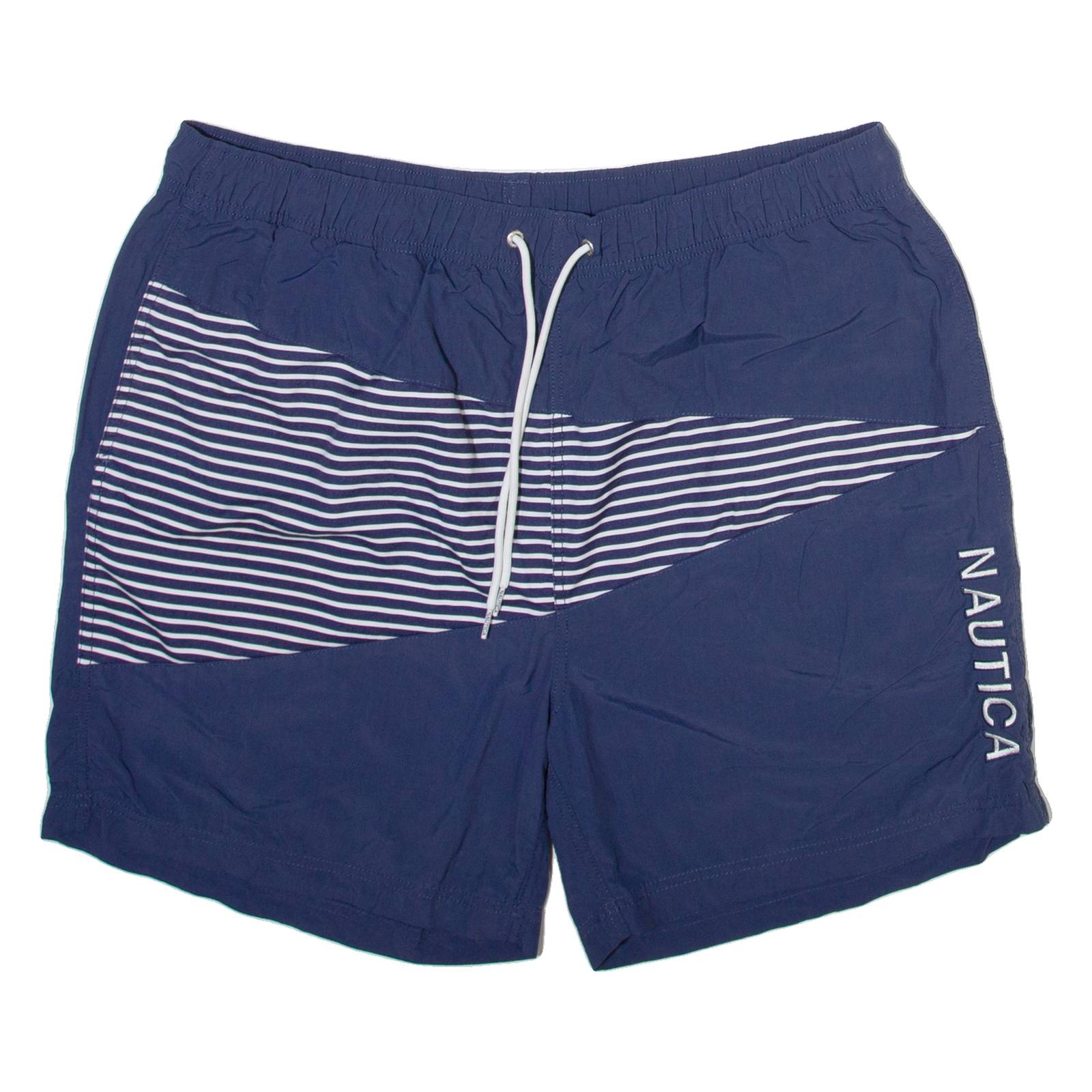 NAUTICA Mens Swimming Shorts Blue Relaxed XL W36
