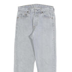 LEVI'S Womens Jeans Blue Regular Straight Denim W26 L25 Button Closure
