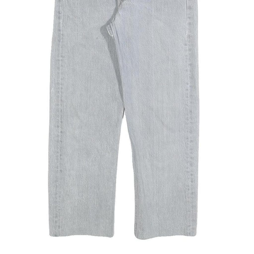 LEVI'S Womens Jeans Blue Regular Straight Denim W26 L25 Button Closure