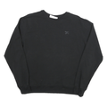 FILA Mens Black Crew Neck M Sweatshirt Cotton Blend Pullover Casual