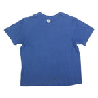 NIKE Mens Blue Property Of Colts Graphic T-Shirt 2XL Short Sleeve Crew Neck
