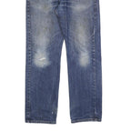 LEVI'S 751 02 Mens Jeans Blue Relaxed Straight Denim Medium W33 L32 Classic Fit