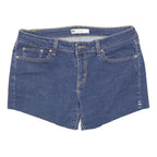 LEVI'S Womens Shorts Blue Denim Casual M W32 Cotton Blend Classic Fit
