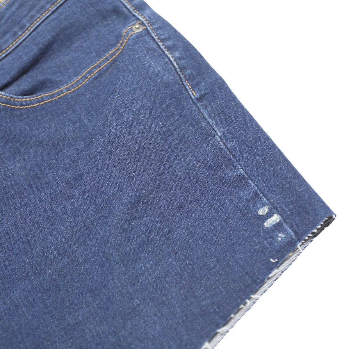 LEVI'S Womens Shorts Blue Denim Casual M W32 Cotton Blend Classic Fit