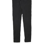 LEVI'S Womens Black Slim Skinny Denim Medium W22 L29 Jeans Cotton Blend Zip