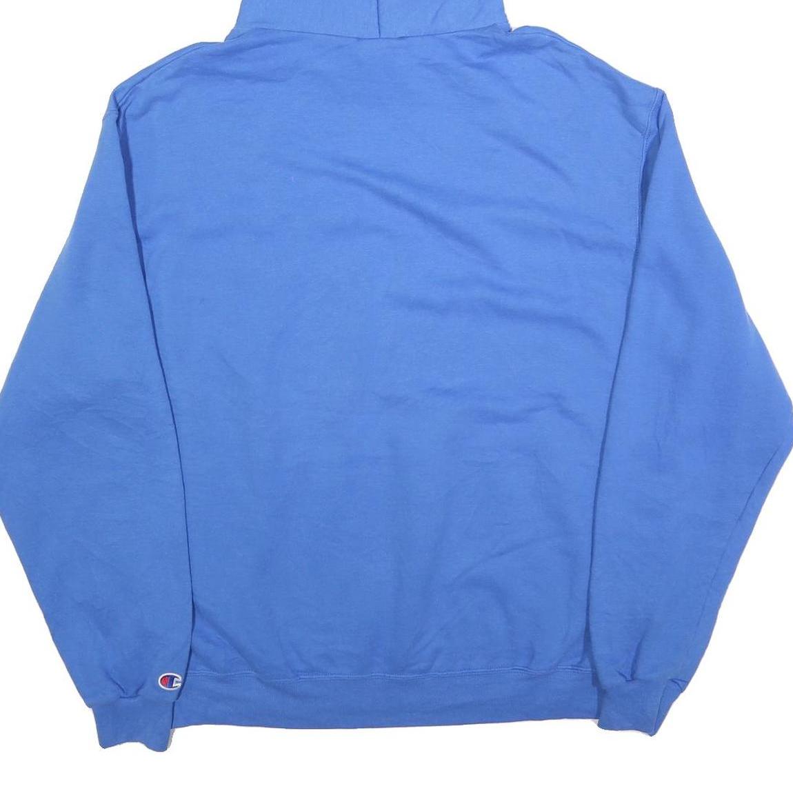 CHAMPION Mens Blue Thunder Fastpitch Pullover Hoodie XL