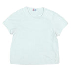 LEVI'S Womens White Short Sleeve Crew Neck T-Shirt S Polyester Casual