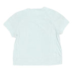 LEVI'S Womens White Short Sleeve Crew Neck T-Shirt S Polyester Casual