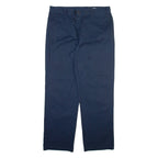 DICKIES Mens Trousers Blue Regular Straight W38 L32