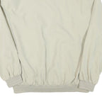 KINGFIELD Mens Cream Jacket L Polyester Blend Bomber Zip Closure Casual