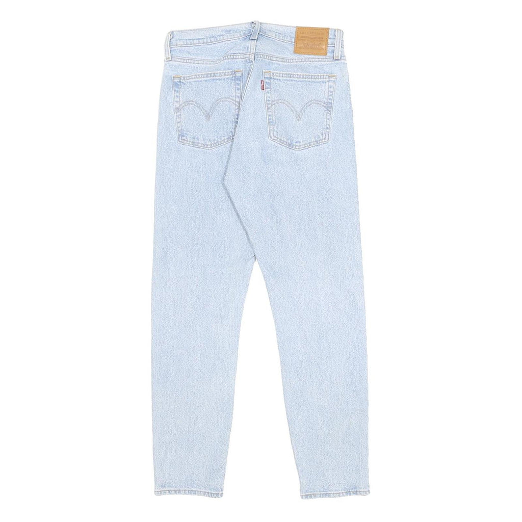 LEVI'S Wedgie Big E Womens Jeans Blue Slim Skinny Denim Light W28 L27 Vintage