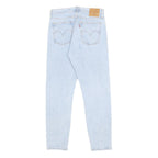 LEVI'S Wedgie Big E Womens Jeans Blue Slim Skinny Denim Light W28 L27 Vintage