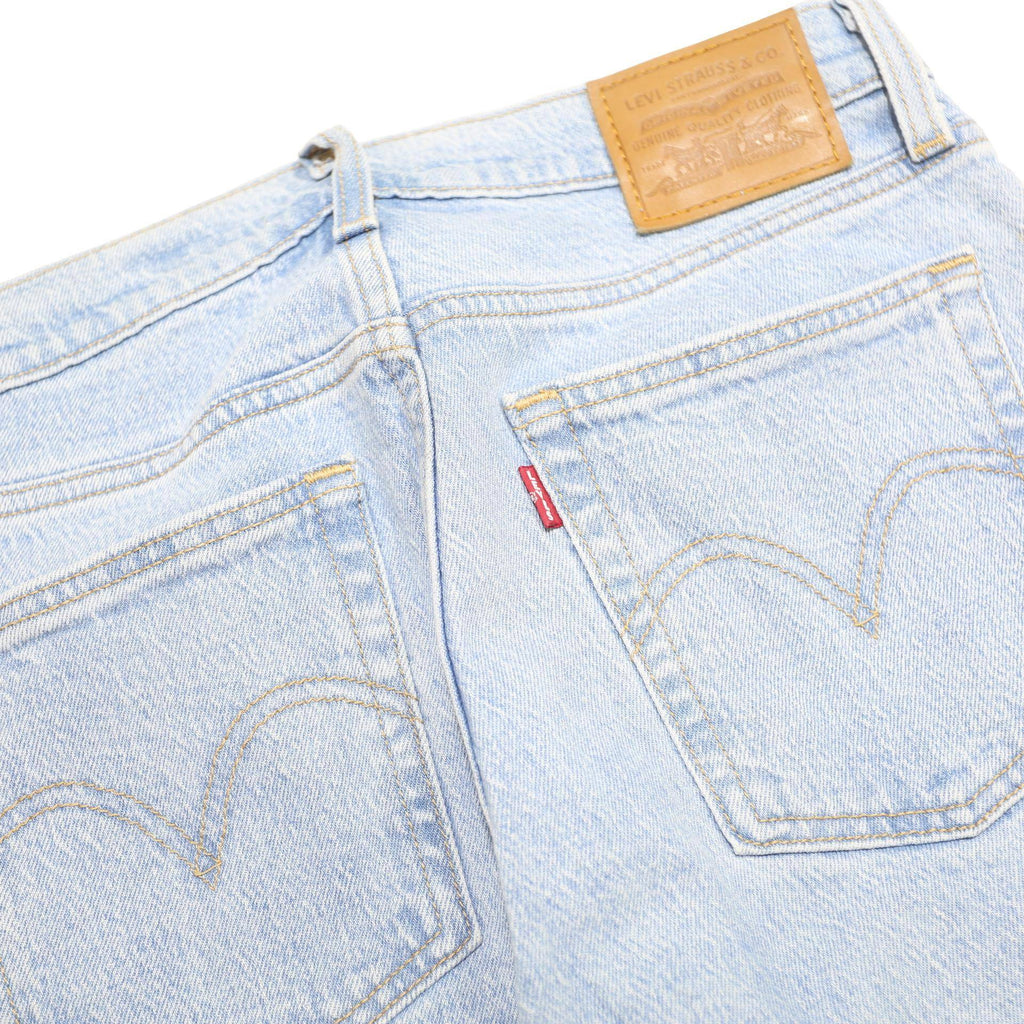 LEVI'S Wedgie Big E Womens Jeans Blue Slim Skinny Denim Light W28 L27 Vintage