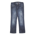 GUESS Womens Jeans Blue Slim Straight Denim Medium W30 L30 Stylish Casual