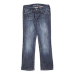 GUESS Womens Jeans Blue Slim Straight Denim Medium W30 L30 Stylish Casual