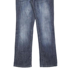 GUESS Womens Jeans Blue Slim Straight Denim Medium W30 L30 Stylish Casual
