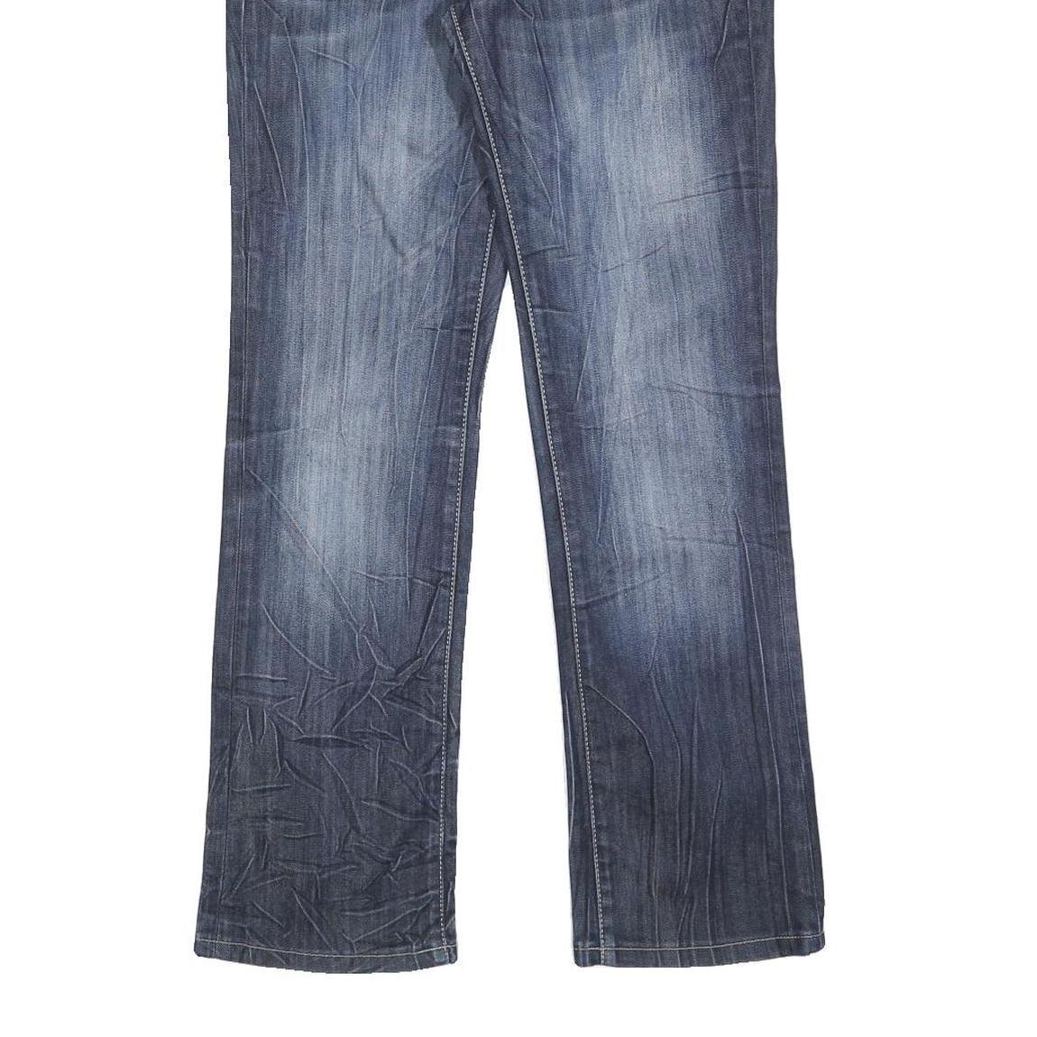 GUESS Womens Jeans Blue Slim Straight Denim Medium W30 L30 Stylish Casual