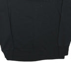 CHAMPION Mens Black Cotton Blend Crew Neck XL Classic Logo Sleeve Sweatshirt