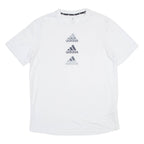 ADIDAS Mens T-Shirt White M