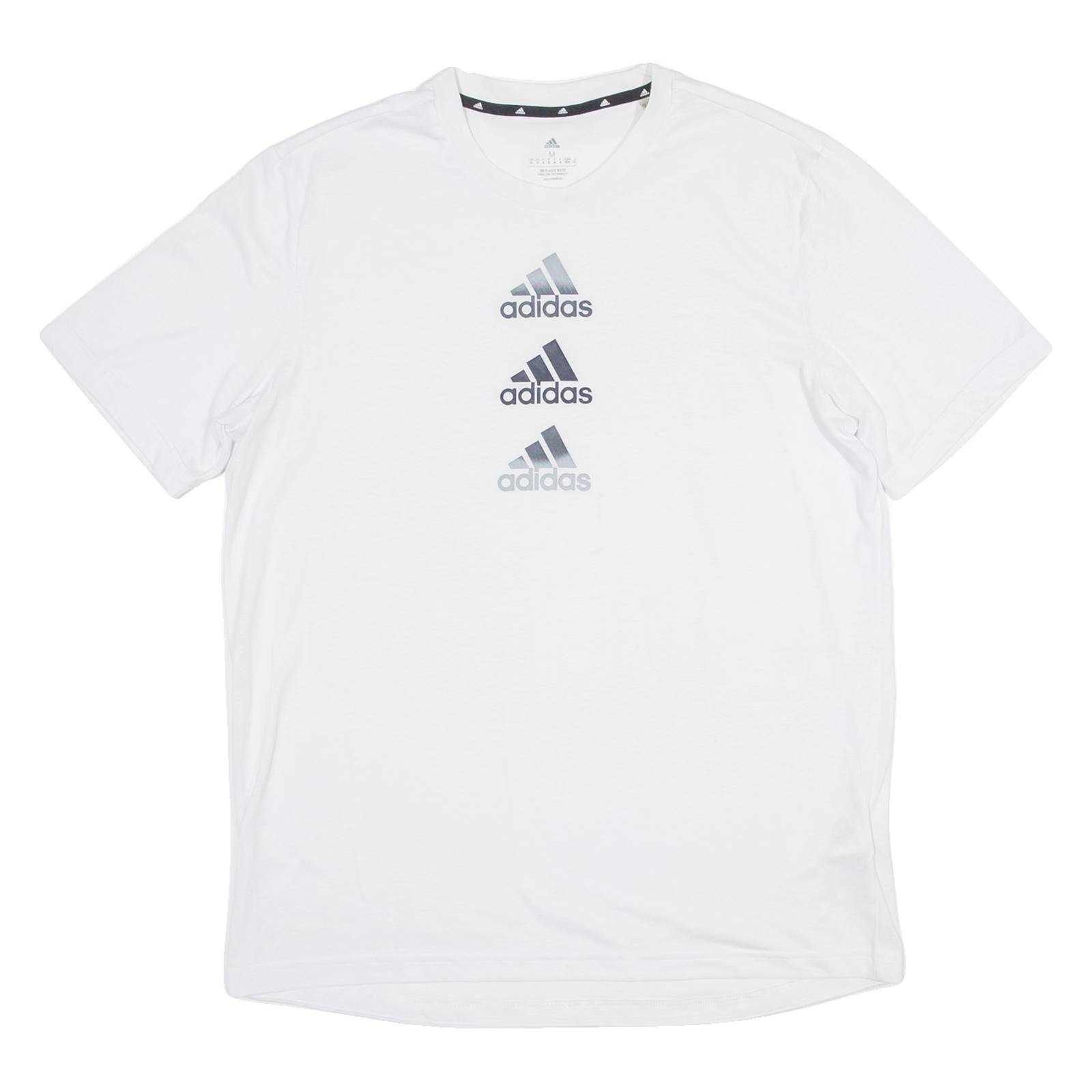 ADIDAS Mens T-Shirt White M