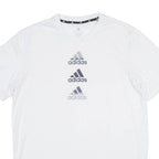 ADIDAS Mens T-Shirt White M