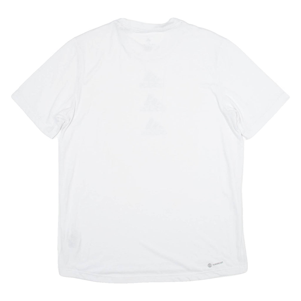 ADIDAS Mens T-Shirt White M