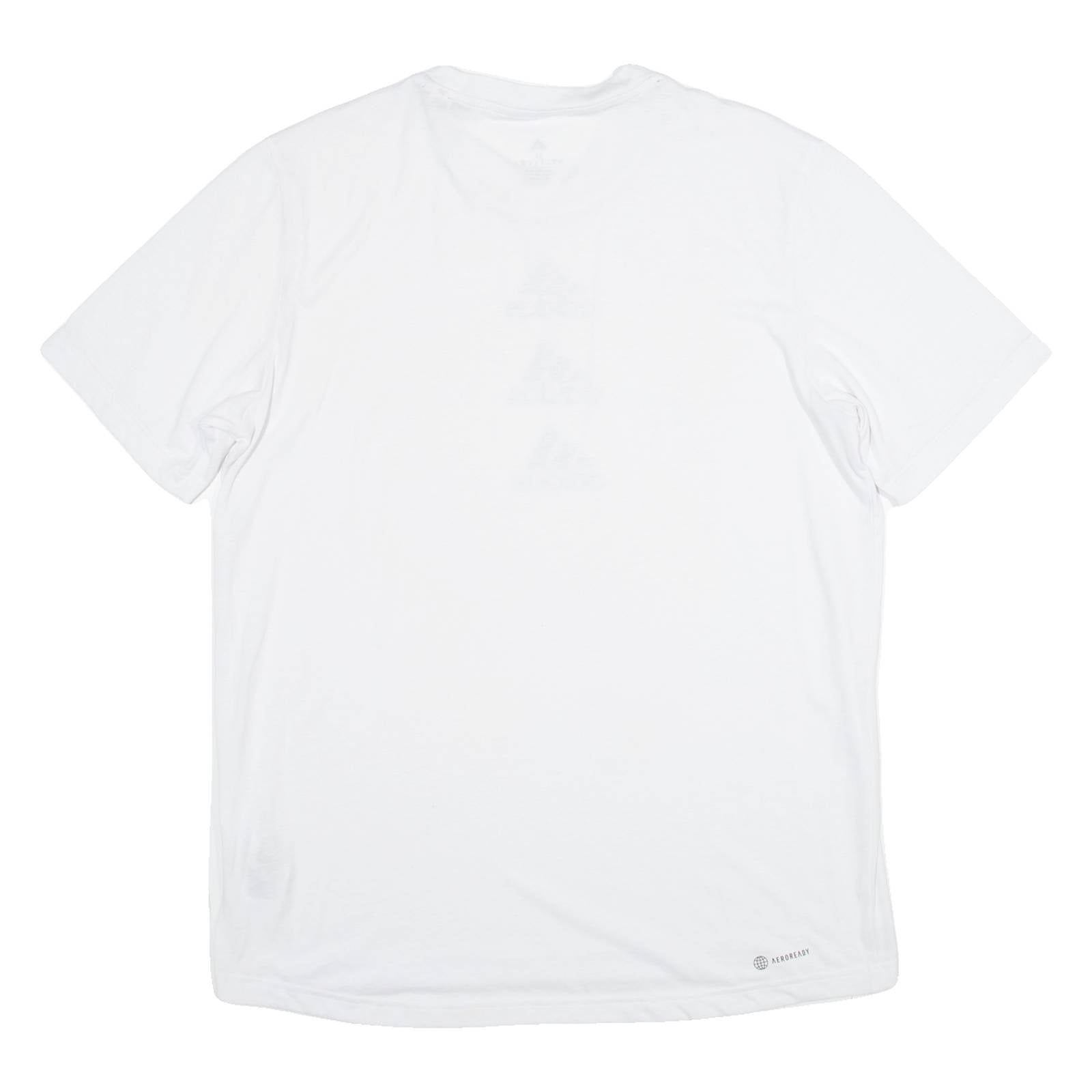 ADIDAS Mens T-Shirt White M