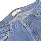 LEVI'S 550 Womens Jeans Blue Relaxed Bootcut Denim Medium W27 L30 Classic Style