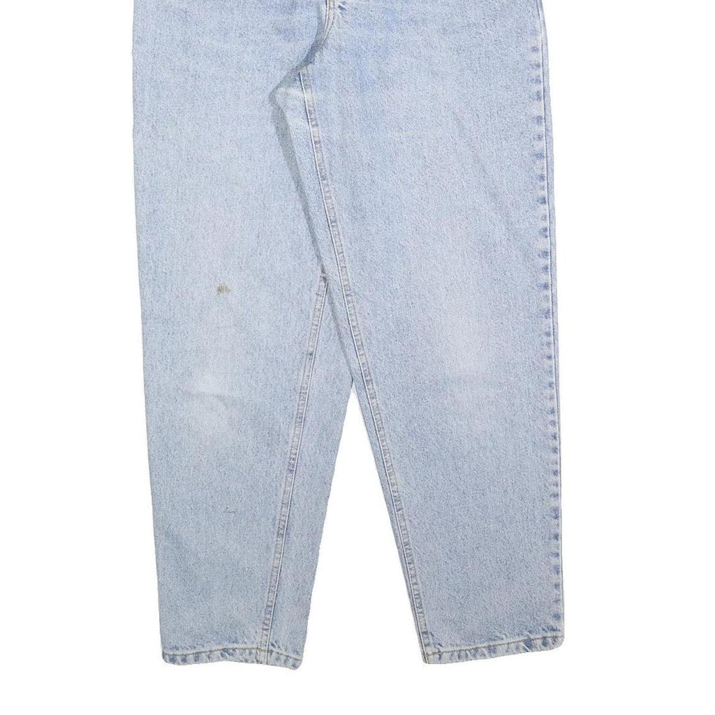 HIS Womens Regular Fit Light Blue Denim Jeans W28 L28 Classic Cotton Blend Zip