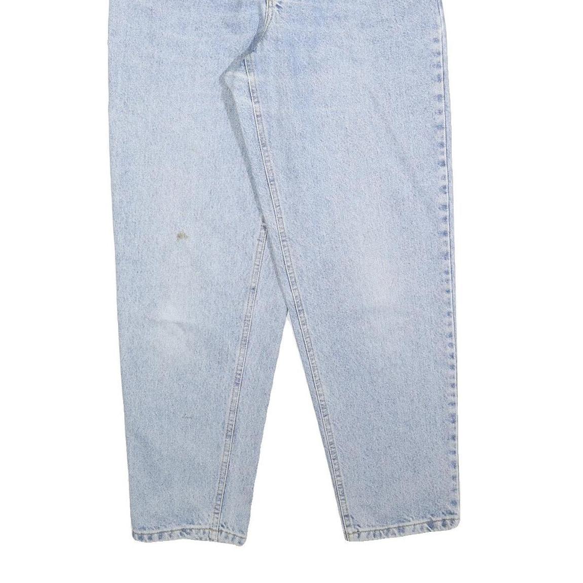 HIS Womens Regular Fit Light Blue Denim Jeans W28 L28 Classic Cotton Blend Zip