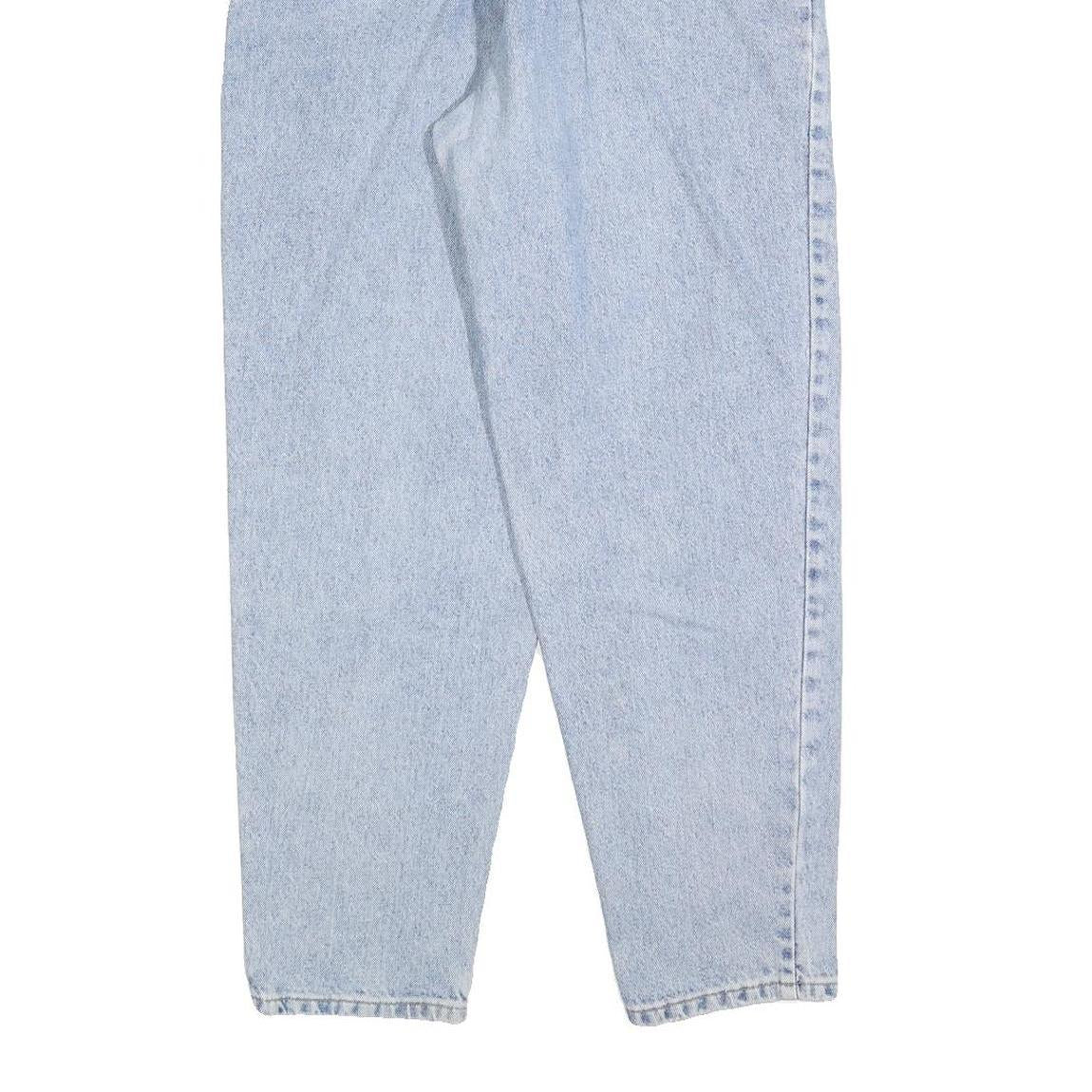 HIS Womens Regular Fit Light Blue Denim Jeans W28 L28 Classic Cotton Blend Zip